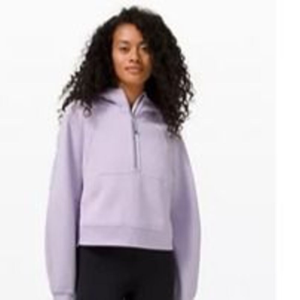 Lululemon Oversized 1/2 Zip - Lavender Dew - M/L